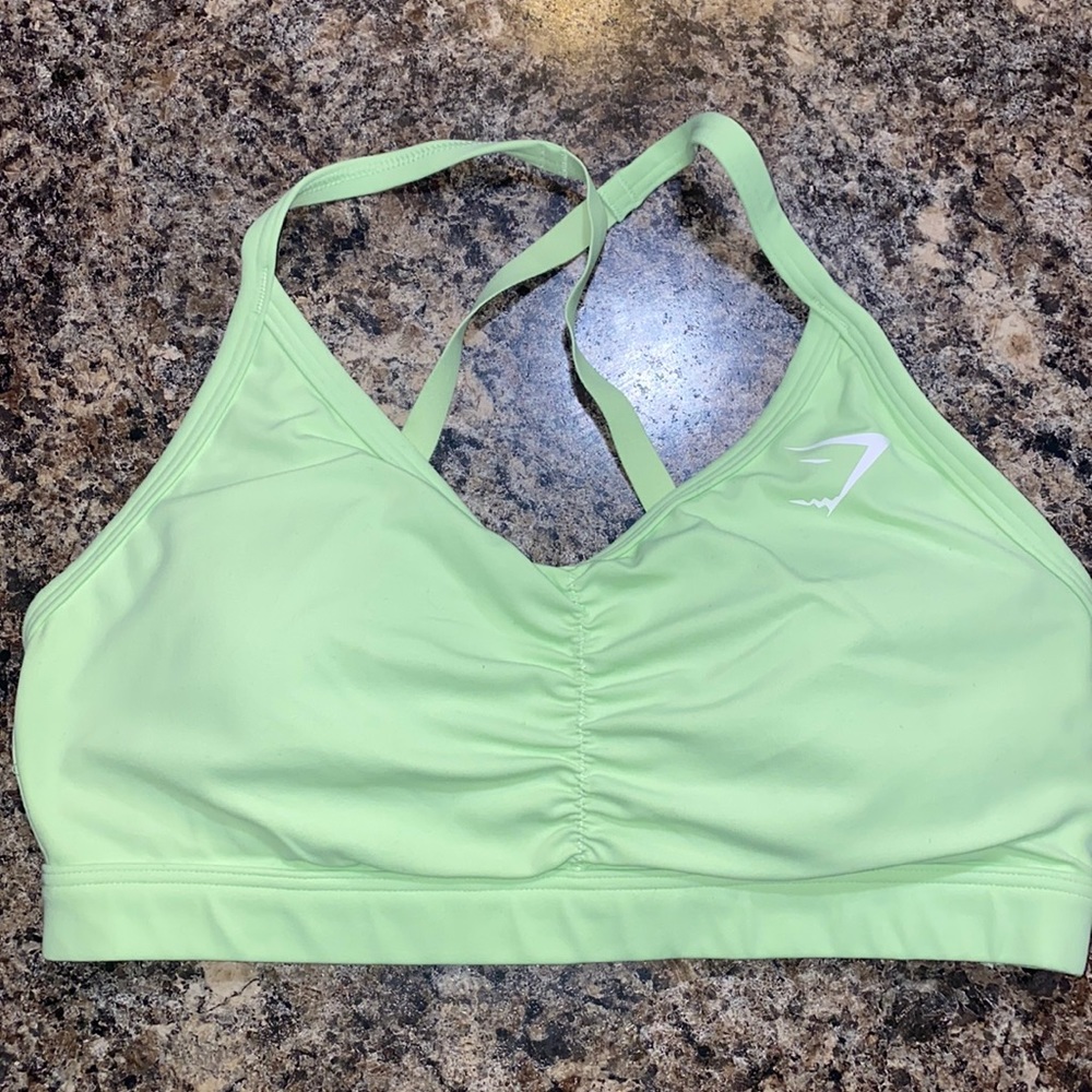 Gymshark ruched sports bra
